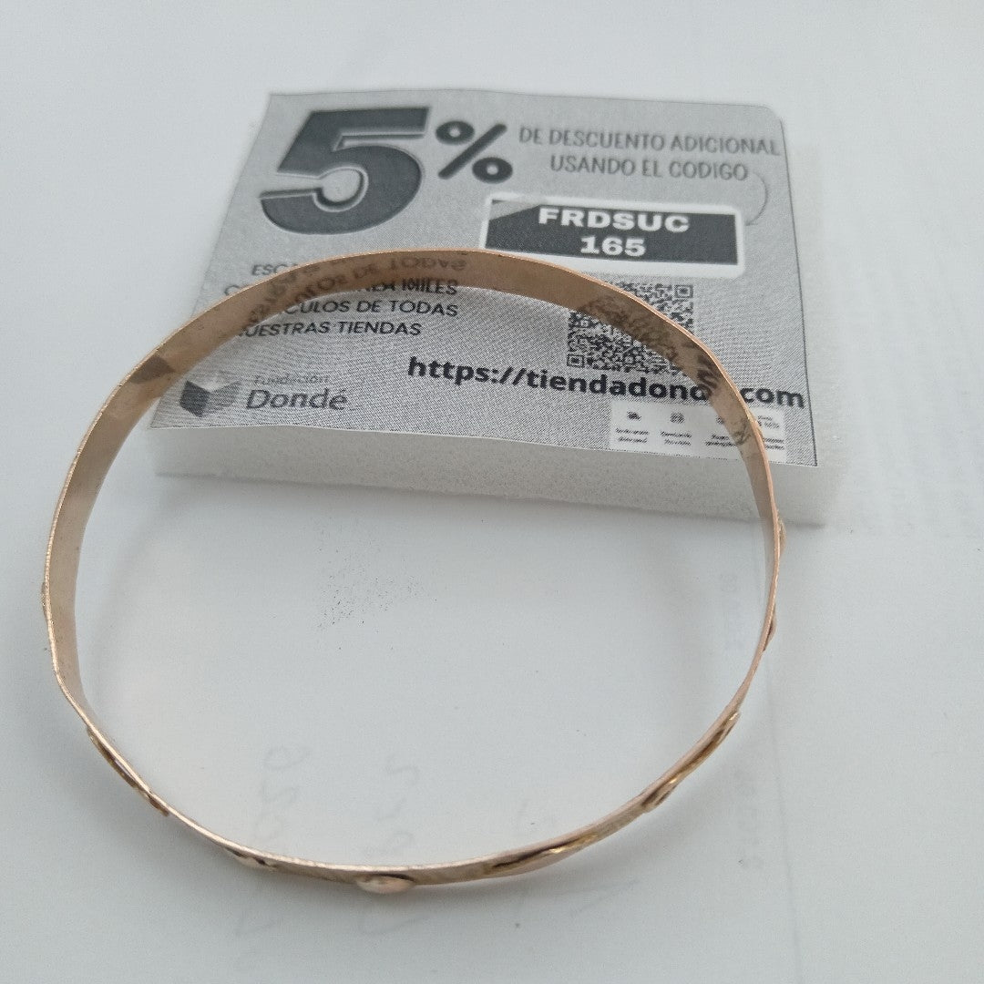 PULSERA RIGIDA ORO 8 K 9,50 GRMS (SEMINUEVO)