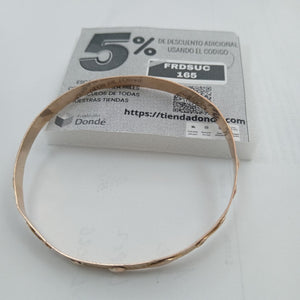 PULSERA RIGIDA ORO 8 K 9,50 GRMS (SEMINUEVO)