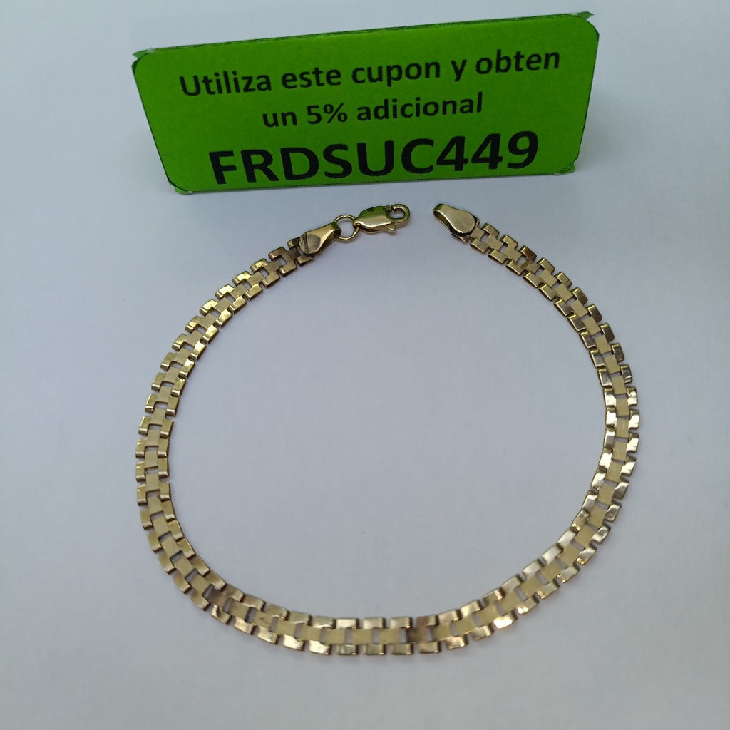 PULSERA ORO 10 K 2.4 GRMS (SEMINUEVO)