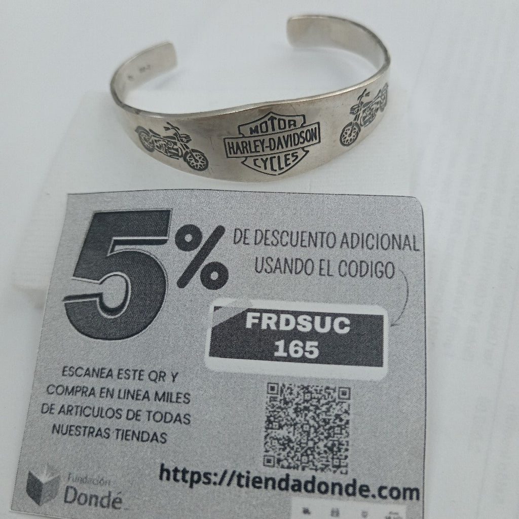 BRAZALETE PLATA 24.2 GRMS (SEMINUEVO)