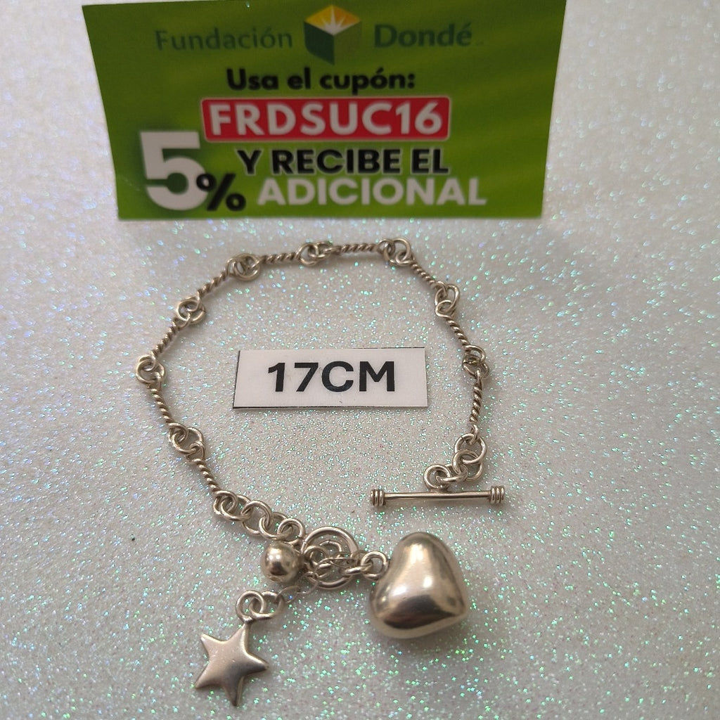 PULSERA PLATA 9,10 GRMS (SEMINUEVO)