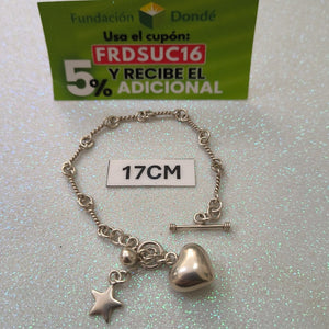 PULSERA PLATA 9,10 GRMS (SEMINUEVO)