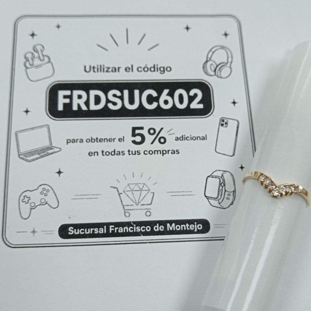 ANILLO ORO 14 K 1,90 GRMS (SEMINUEVO)
