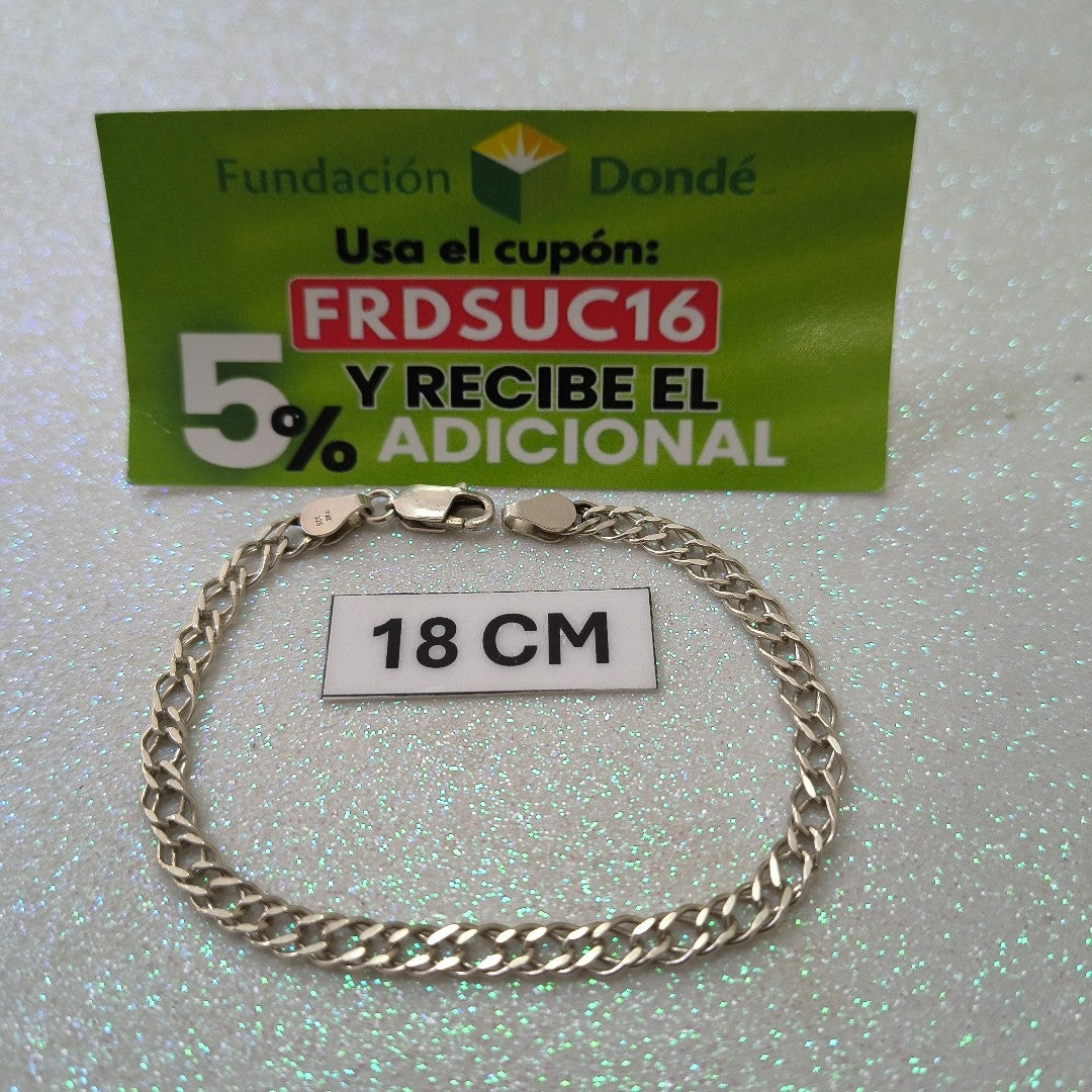PULSERA PLATA 4,60 GRMS (SEMINUEVO)