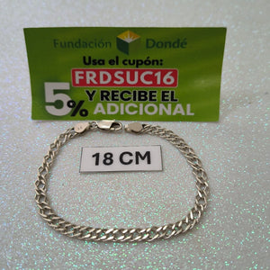 PULSERA PLATA 4,60 GRMS (SEMINUEVO)