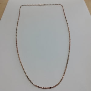 CADENA ORO, ORO COMBINADO 10 K 3 GRMS (SEMINUEVO)