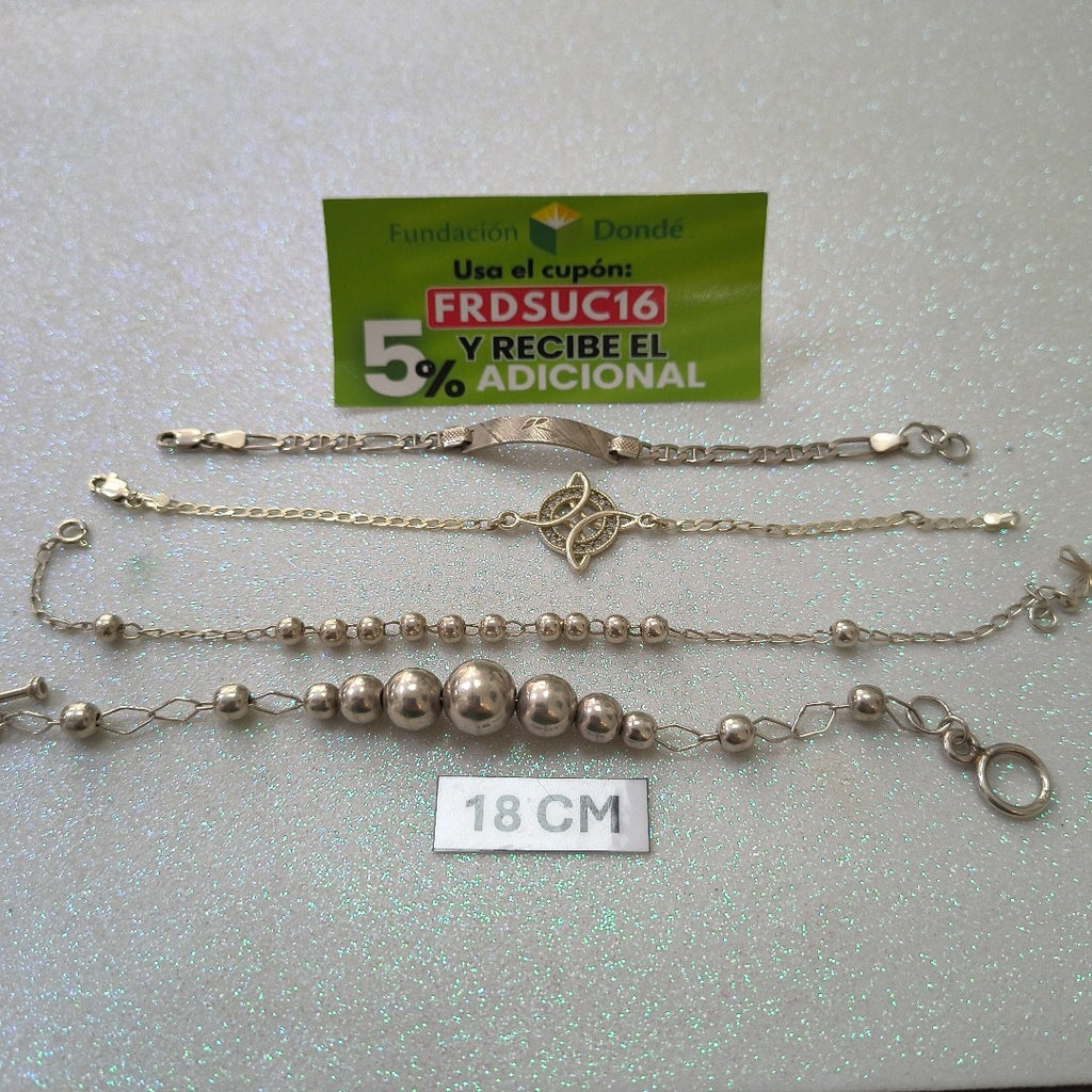 PULSERA PLATA 25,60 GRMS (SEMINUEVO)