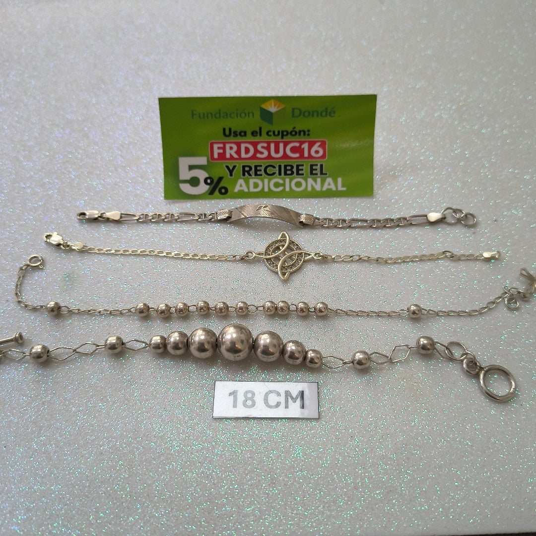PULSERA PLATA 25,60 GRMS (SEMINUEVO)