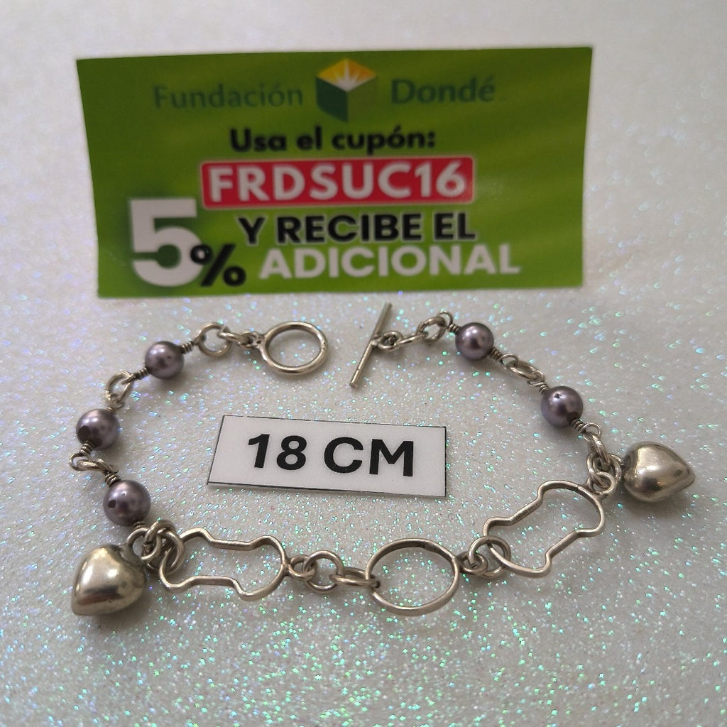 PULSERA PLATA 9,00 GRMS (SEMINUEVO)