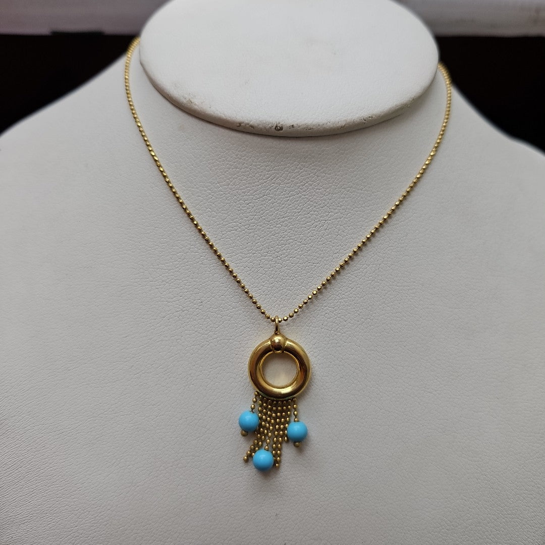 GARGANTILLA ORO 14 K 2.8 GRMS (SEMINUEVO)
