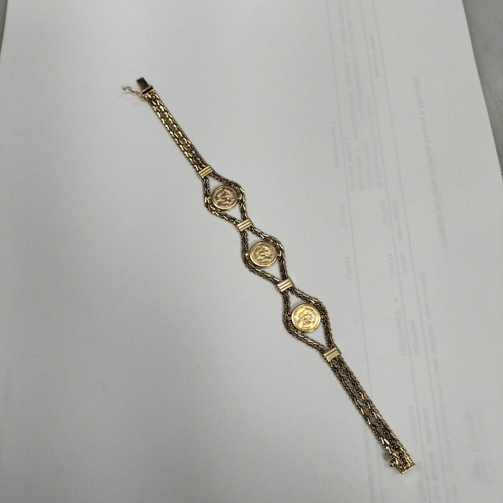 PULSERA ORO 14 K 14,80 GRMS (SEMINUEVO)