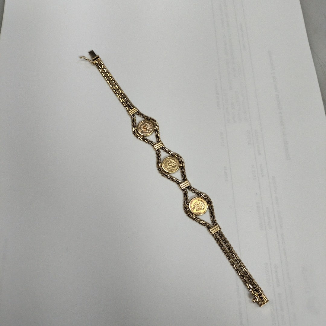 PULSERA ORO 14 K 14,80 GRMS (SEMINUEVO)