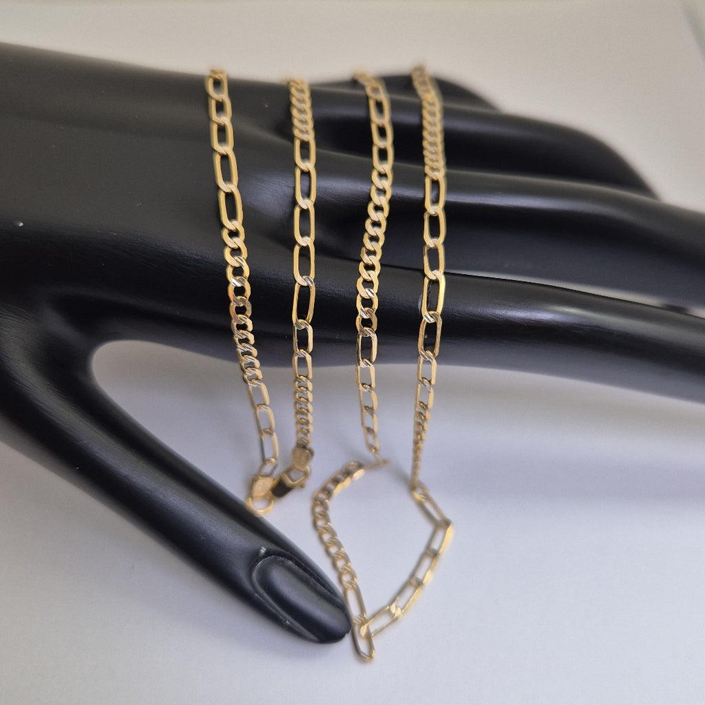 CADENA ORO, RODIADO 14 K 4.8 GRMS (SEMINUEVO)