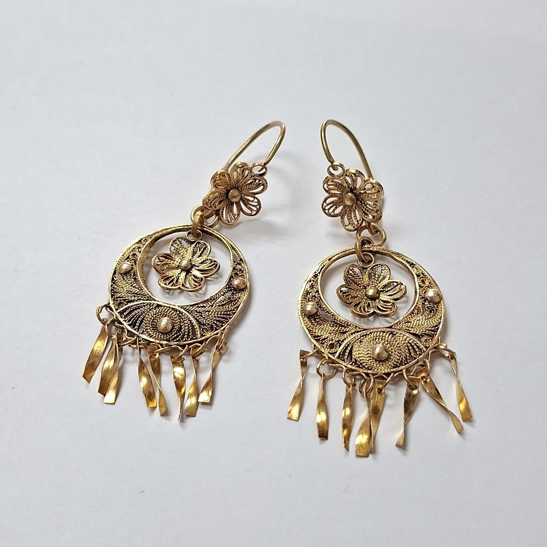 ARETES PAR ORO 8 K 7,80 GRMS (SEMINUEVO)