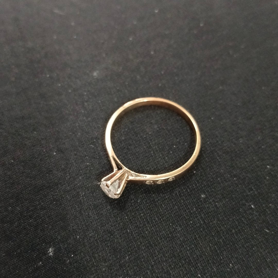 ANILLO ORO 10 K 1.7 GRMS (SEMINUEVO)