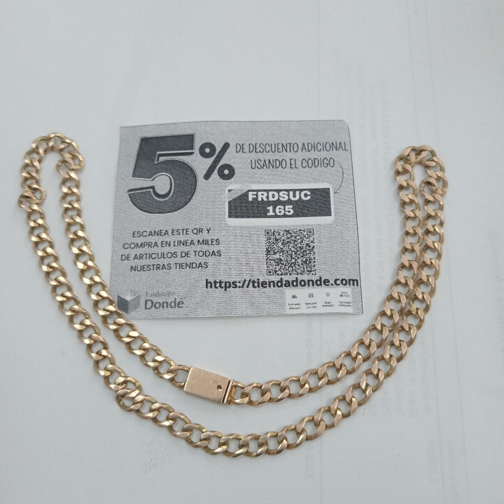 CADENA ORO 14 K 24.4 GRMS (SEMINUEVO)