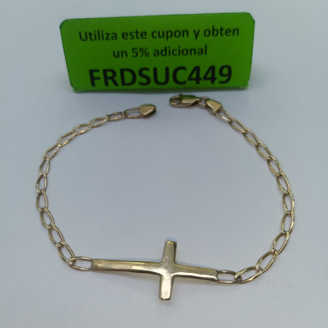 PULSERA ORO 14 K 4.3 GRMS (SEMINUEVO)