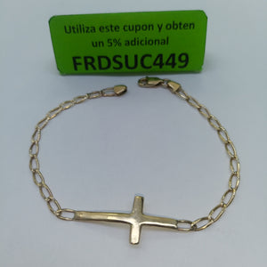 PULSERA ORO 14 K 4.3 GRMS (SEMINUEVO)