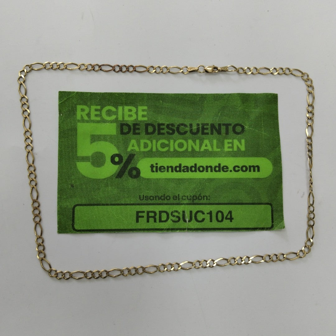 CADENA ORO 10 K 6.3 GRMS (SEMINUEVO)