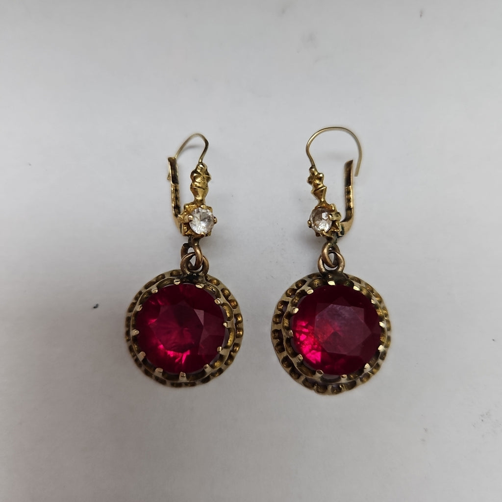 ARETES PAR ORO 8 K 6.4 GRMS (SEMINUEVO)