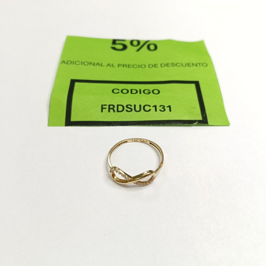 ANILLITO ORO 14 K 0,90 GRMS (SEMINUEVO)