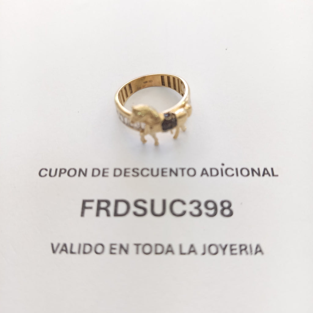 ANILLITO ORO 10 K 3.5 GRMS (SEMINUEVO)