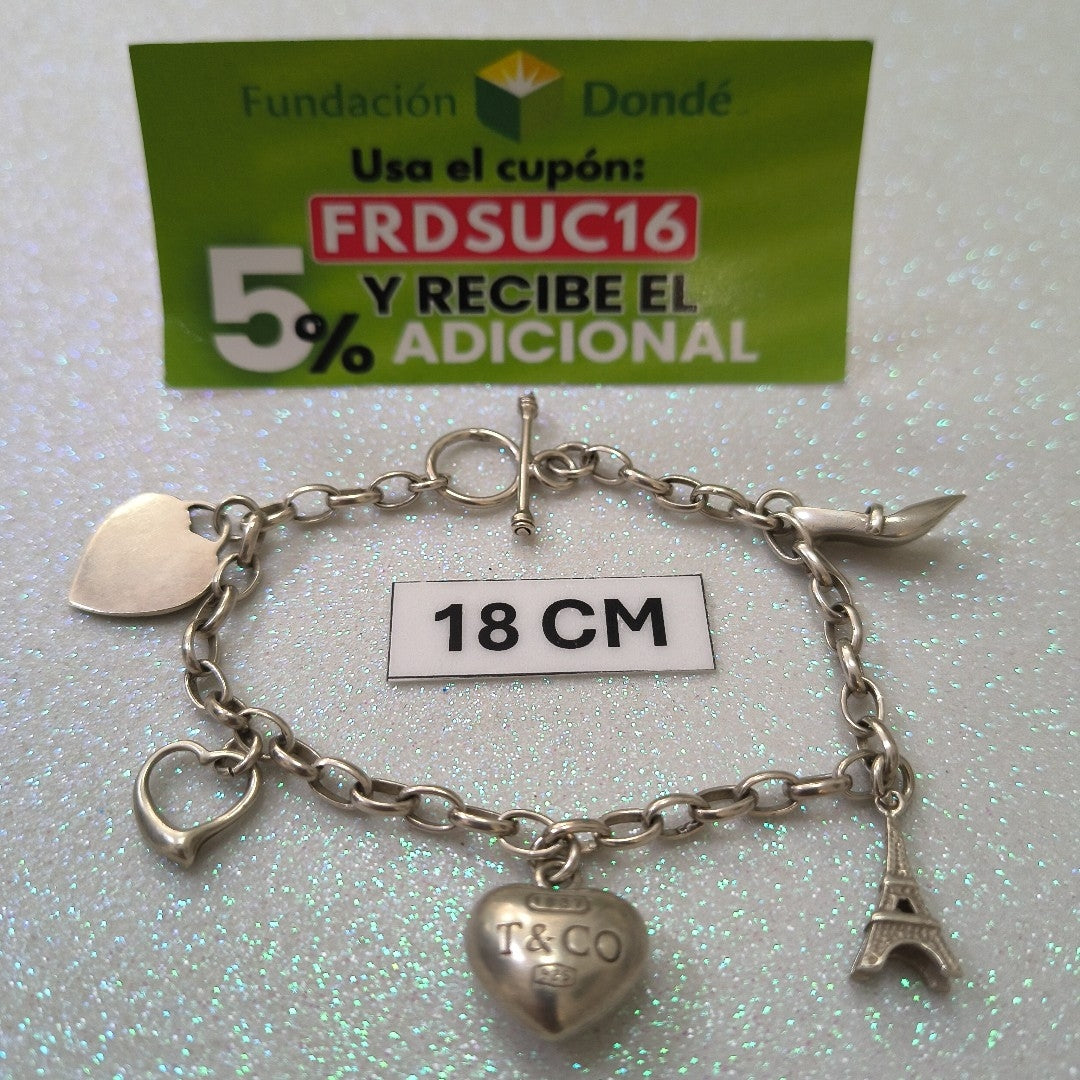 PULSERA PLATA 14,70 GRMS (SEMINUEVO)
