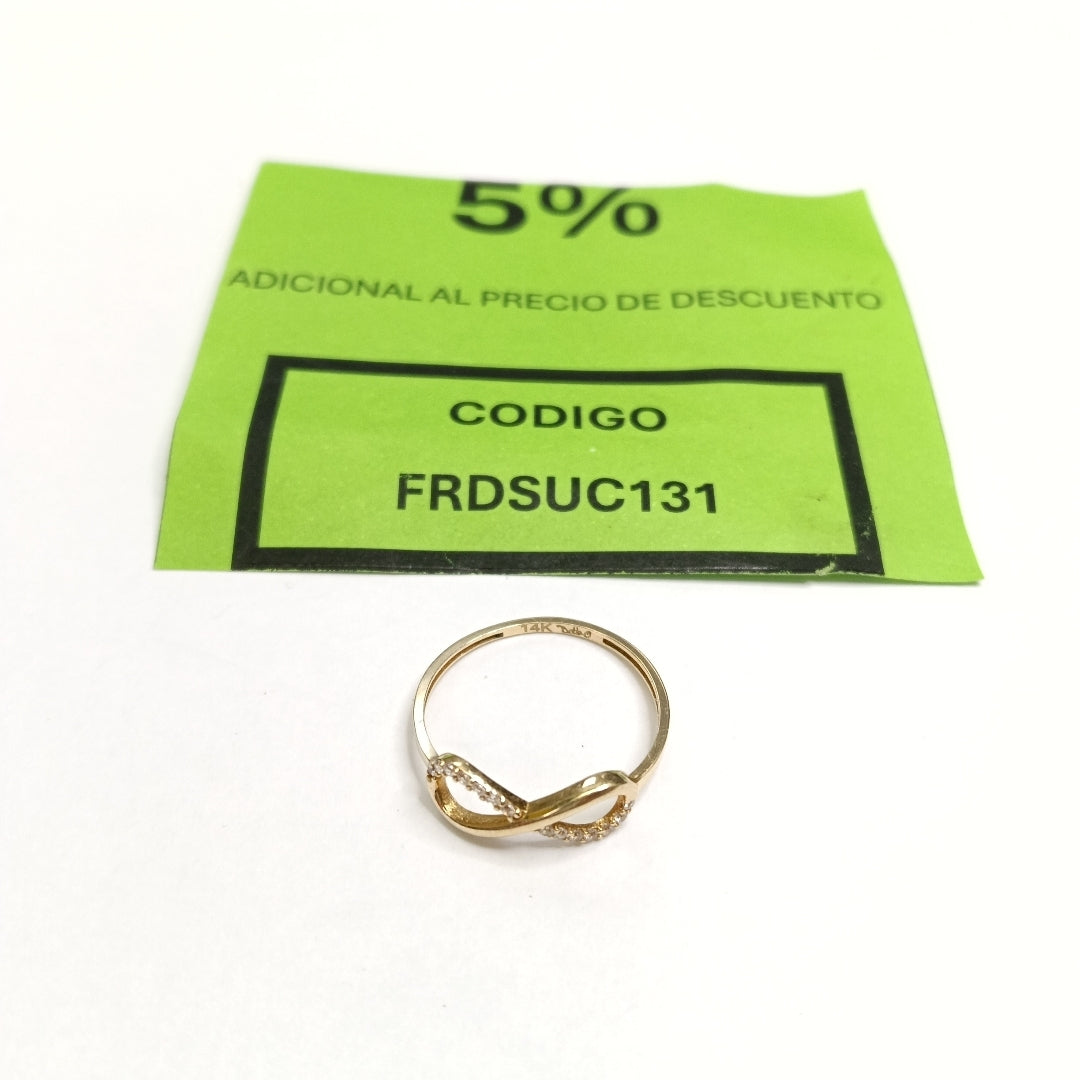 ANILLITO ORO 14 K 0,90 GRMS (SEMINUEVO)