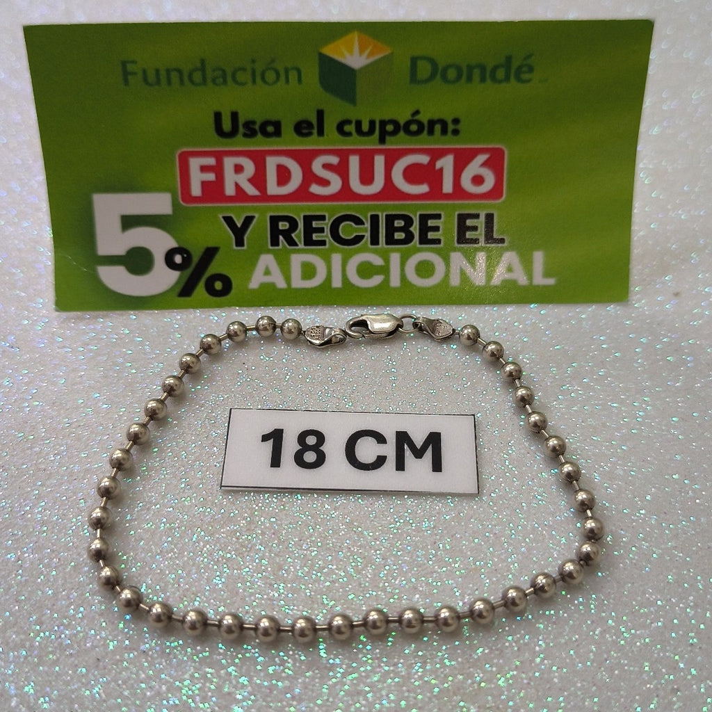PULSERA PLATA 4,00 GRMS (SEMINUEVO)