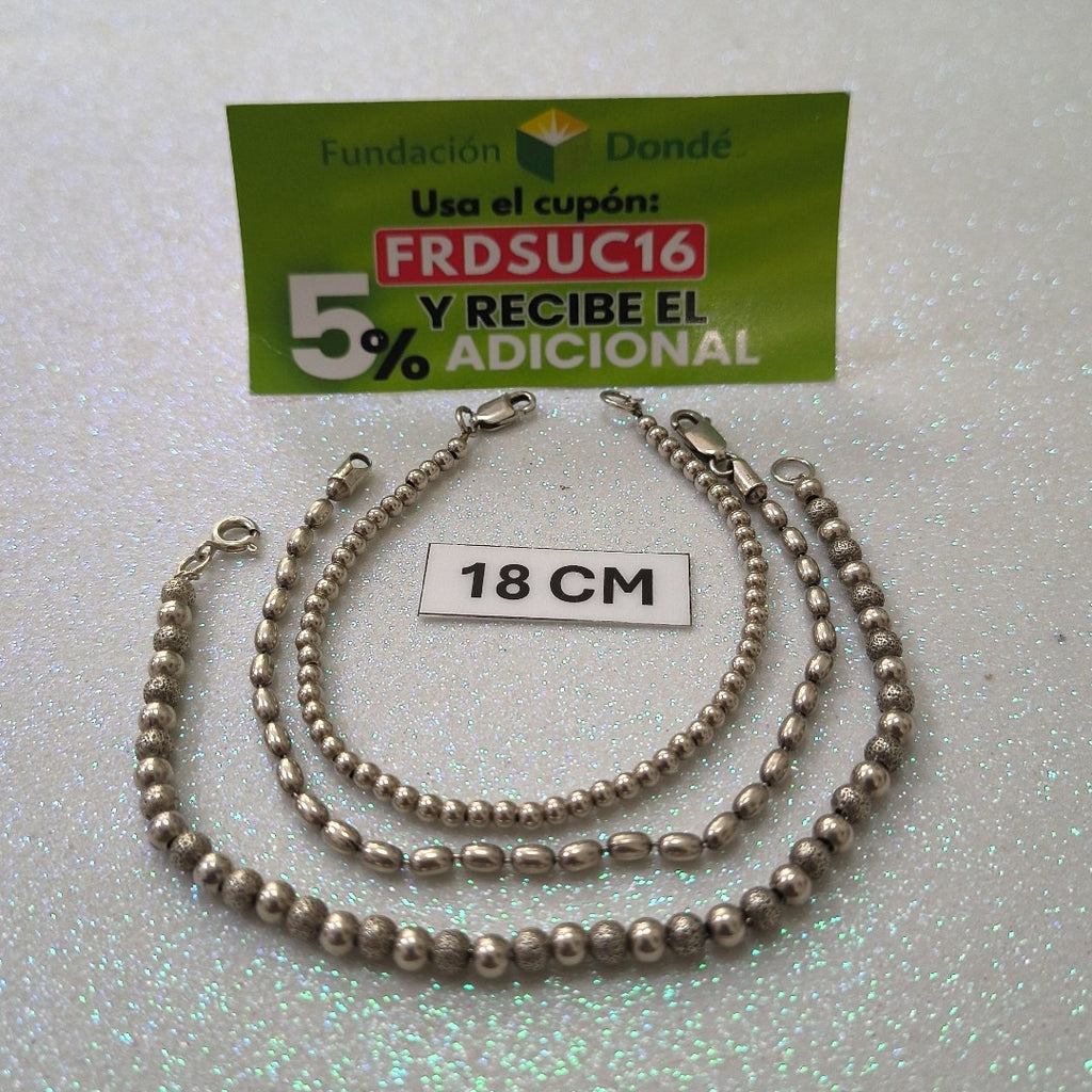 PULSERA PLATA 16,70 GRMS (SEMINUEVO)