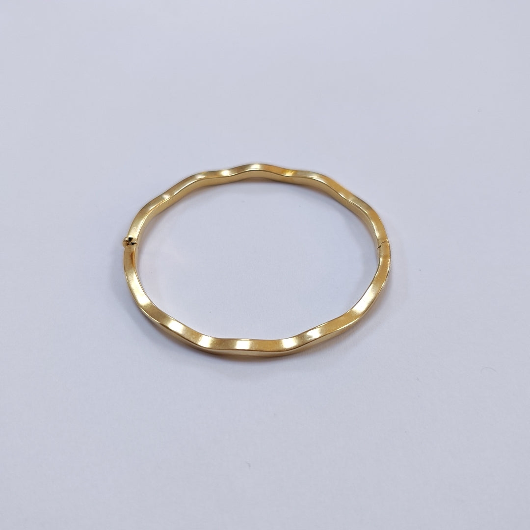 PULSERA RIGIDA ORO 14 K 6,20 GRMS (SEMINUEVO)