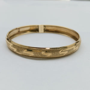 PULSERA RIGIDA ORO 14 K 7.1 GRMS (SEMINUEVO)
