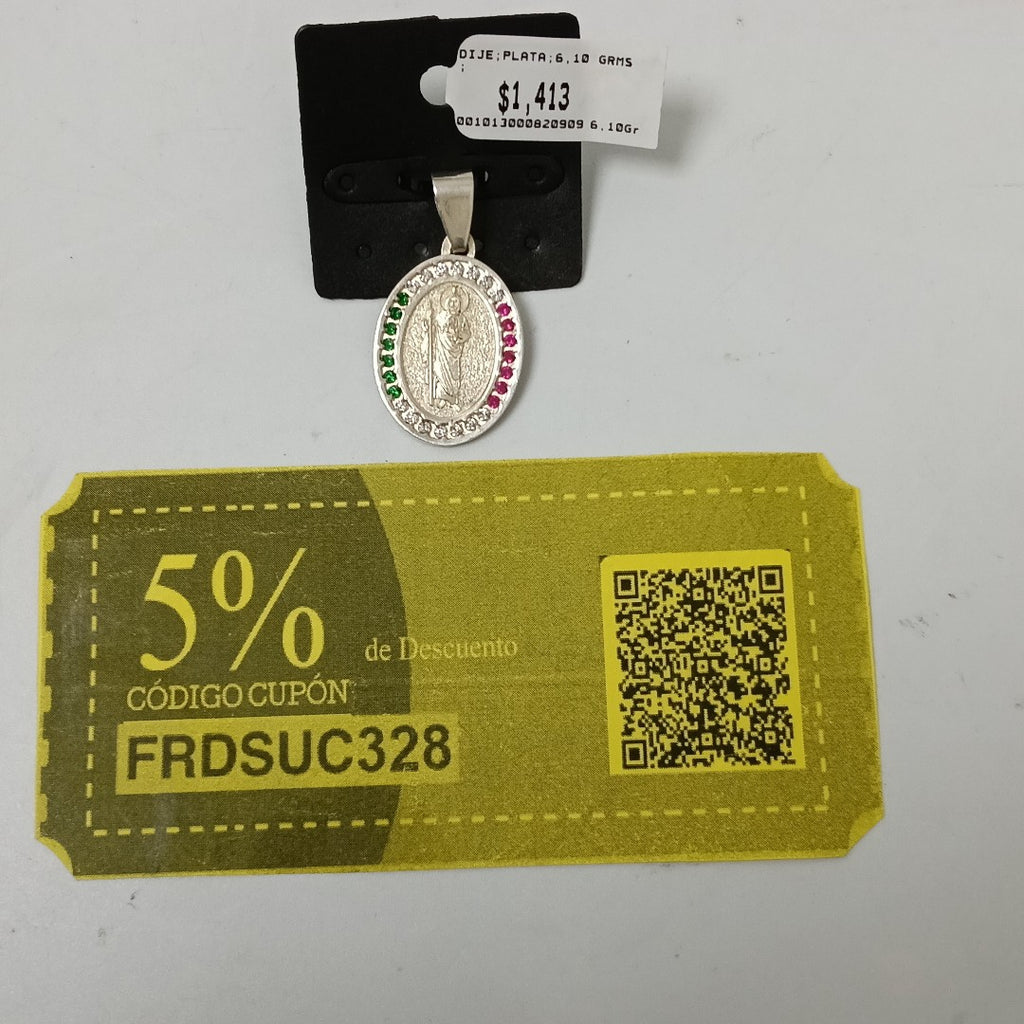 DIJE PLATA 6,10 GRMS (SEMINUEVO)