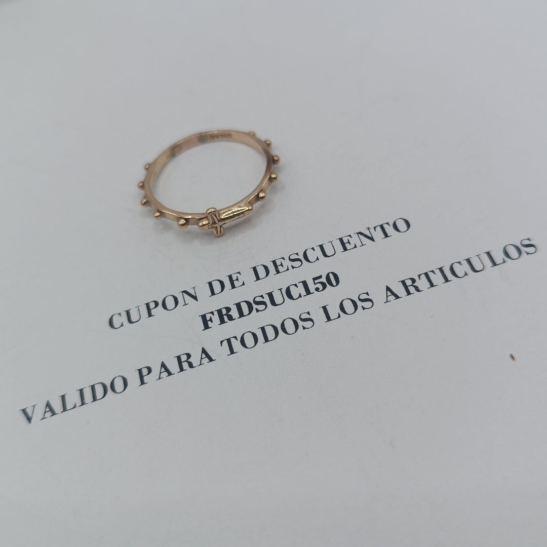 ANILLO ORO 10 K 2.1 GRMS (SEMINUEVO)