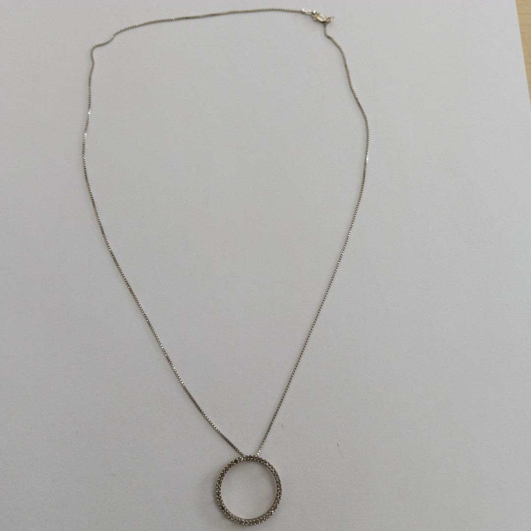 CADENA ORO BLANCO 10 K 3,50 GRMS (SEMINUEVO)