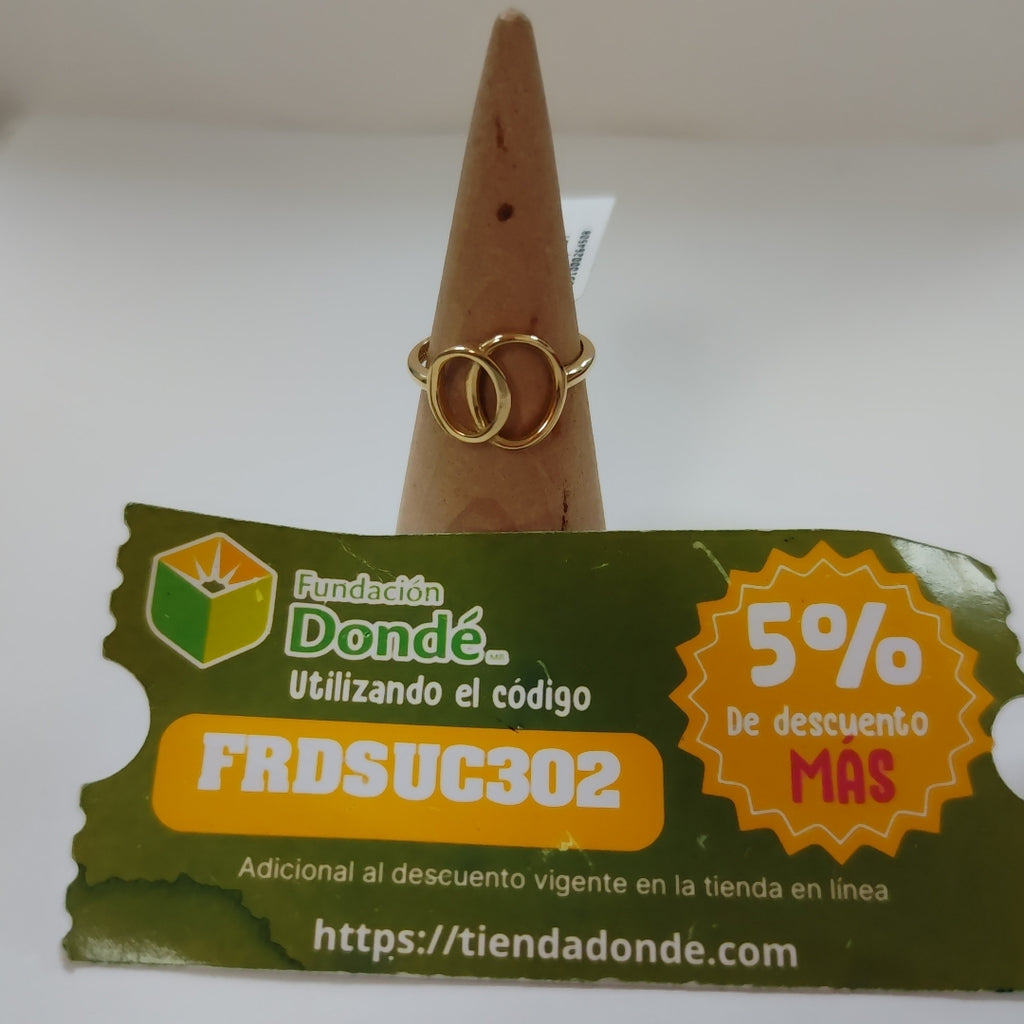 ANILLOS DAMA ORO 14K 2.4 (NUEVO)
