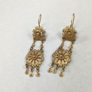 ARETES PAR ORO 8 K 5,50 GRMS (SEMINUEVO)