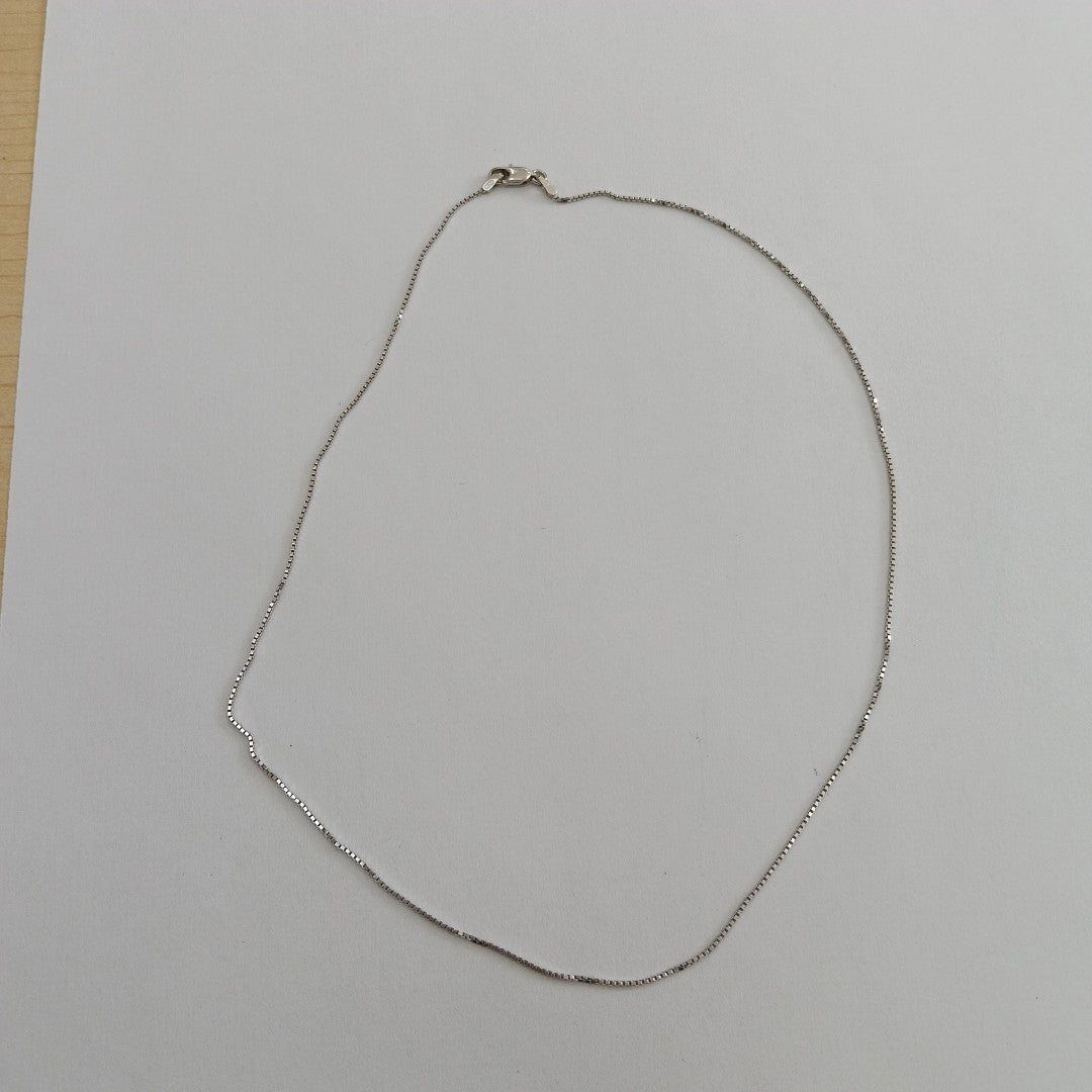 CADENA ORO BLANCO 10 K 2,20 GRMS (SEMINUEVO)