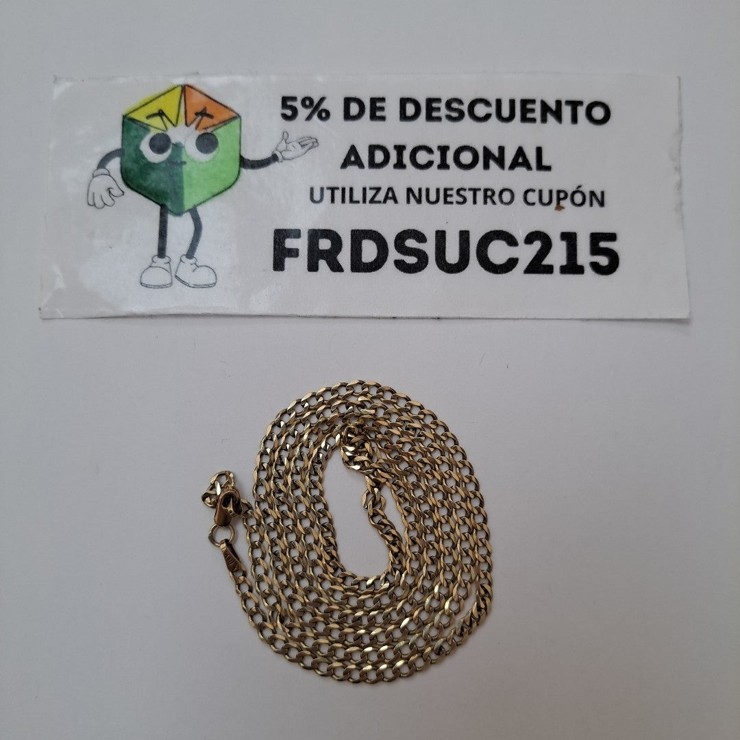 CADENA ORO 10 K 9.9 GRMS (SEMINUEVO)