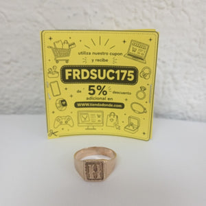 ANILLO ORO 10 K 6 GRMS (SEMINUEVO)