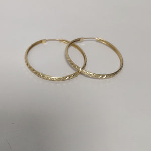 ARRACADAS PAR ORO 14 K 2.3 GRMS (SEMINUEVO)