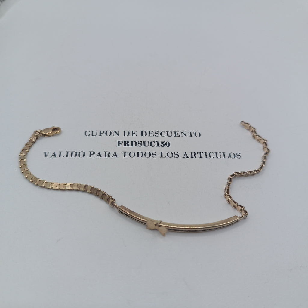 PULSERA ORO 10 K 3.3 GRMS (SEMINUEVO)