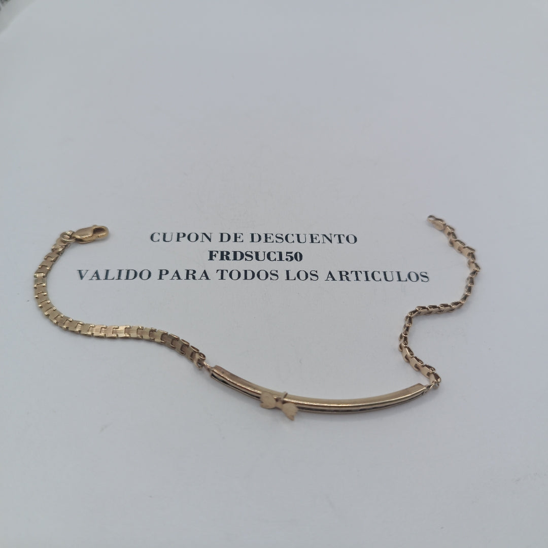 PULSERA ORO 10 K 3.3 GRMS (SEMINUEVO)