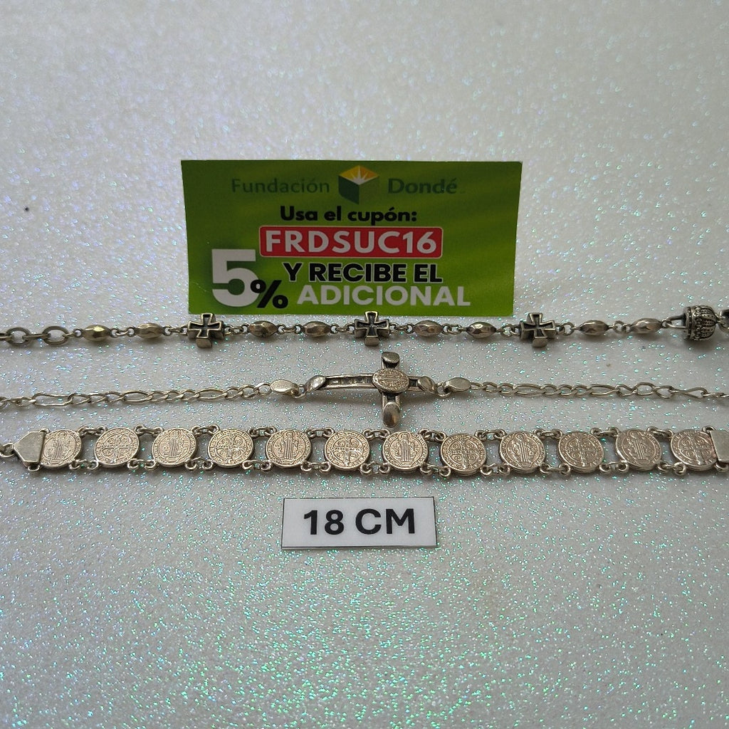 PULSERA PLATA 26,80 GRMS (SEMINUEVO)