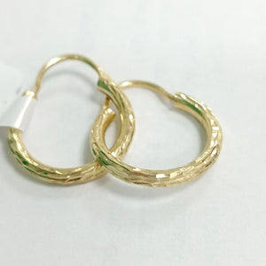 ARRACADAS PAR ORO 14 K 1.4 GRMS (SEMINUEVO)