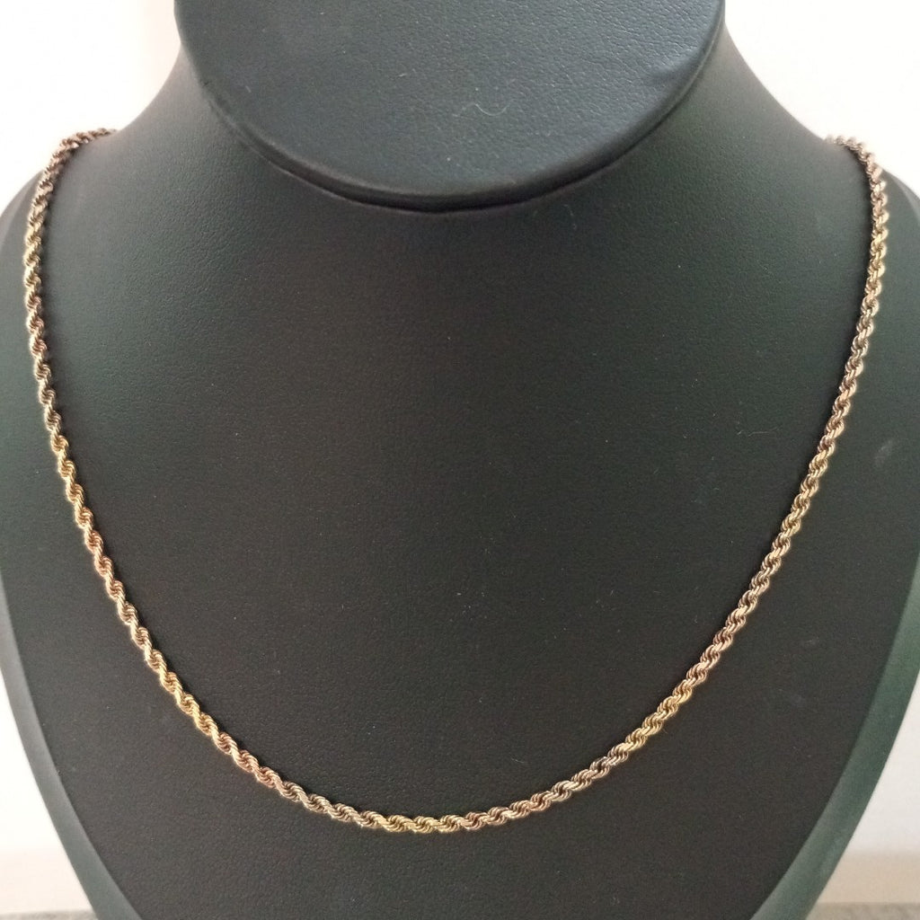 CADENA ORO COMBINADO 14 K 11.2 GRMS (SEMINUEVO)