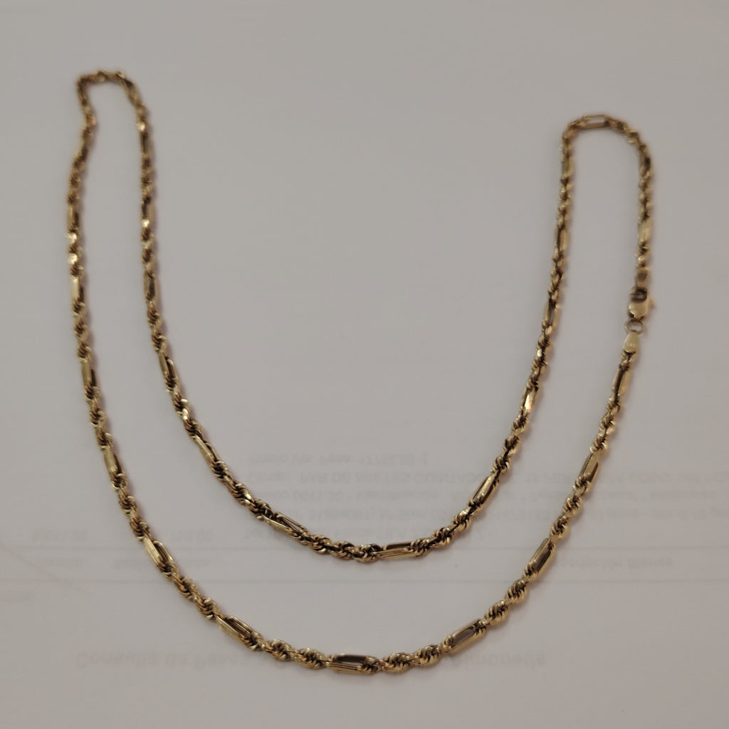 CADENA ORO 14 K 8.7 GRMS (SEMINUEVO)