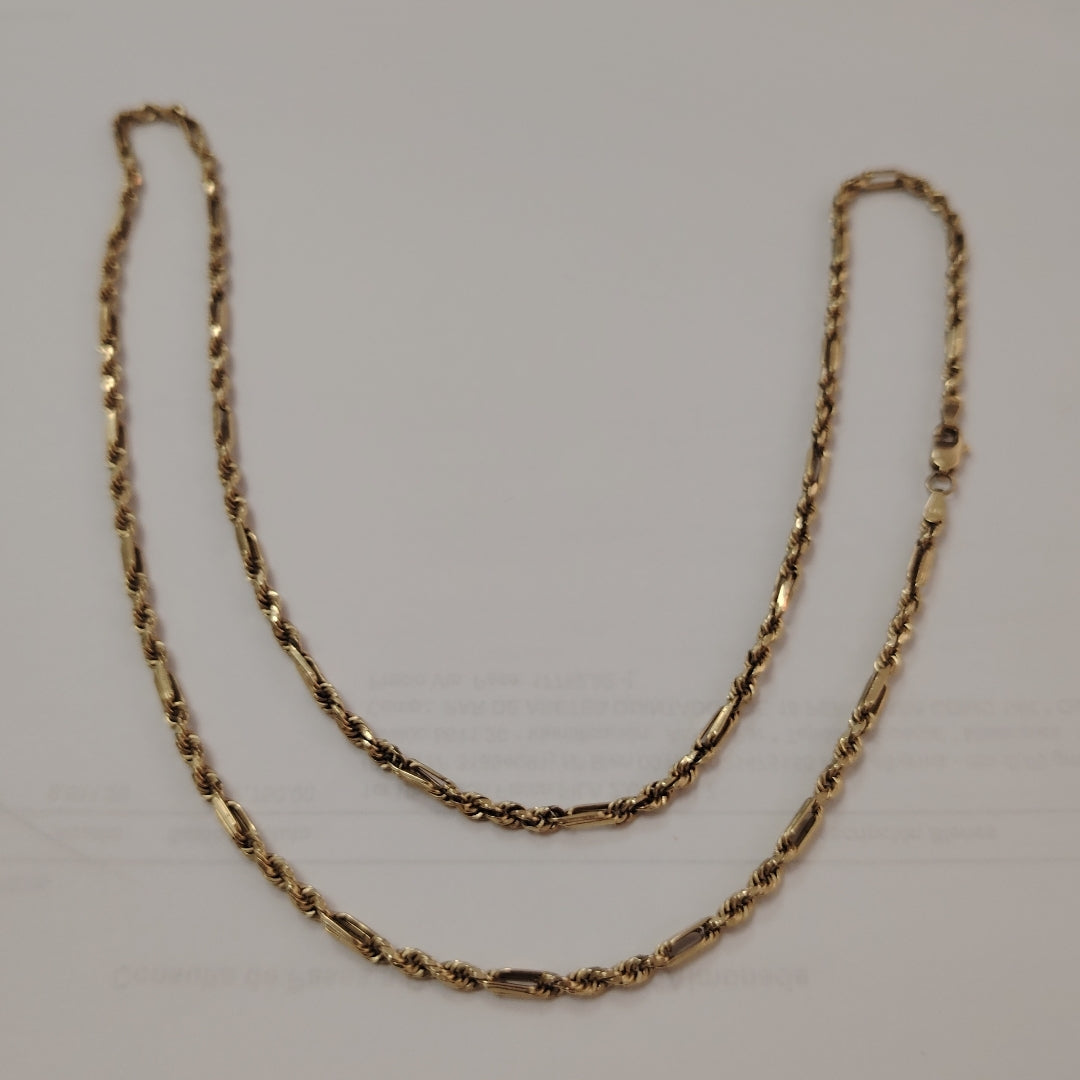 CADENA ORO 14 K 8.7 GRMS (SEMINUEVO)
