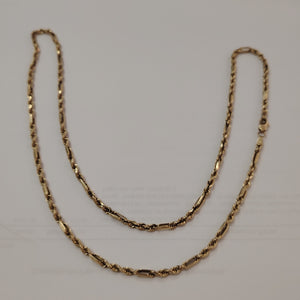 CADENA ORO 14 K 8.7 GRMS (SEMINUEVO)