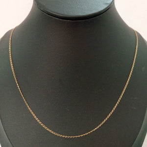 CADENA ORO 14 K 1,10 GRMS (SEMINUEVO)